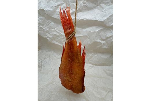 Копчёный морской окунь